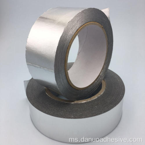 Pita kerajang aluminium saluran air tanpa pelapik pelepasan
